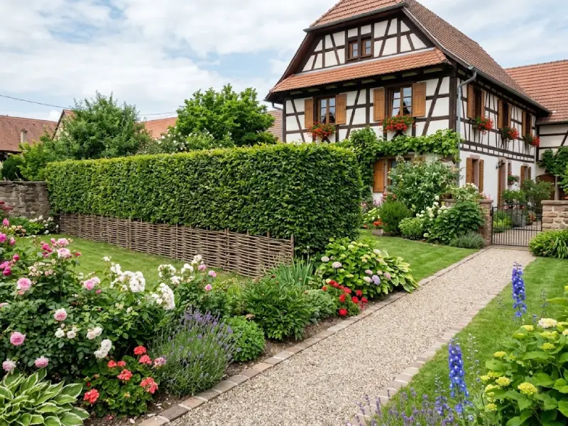 Haie et clôture végétale - Illkirch